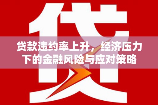 金牛贷款违约率上升，经济压力下的金融风险与应对策略