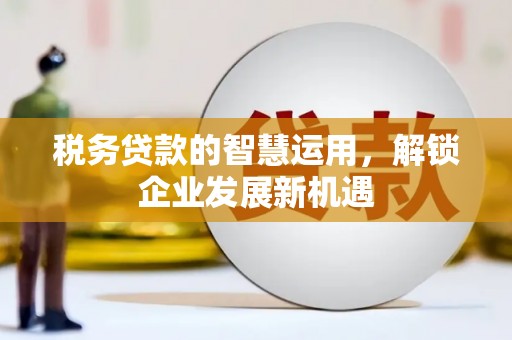 金牛税务贷款的智慧运用，解锁企业发展新机遇