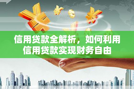 金牛信用贷款全解析，如何利用信用贷款实现财务自由
